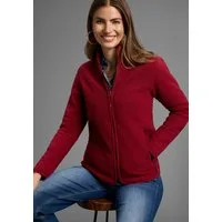 Polarino Fleecejacke aus Teddy-Fleece, Übergangsjacke