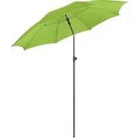 FARE Sonnenschirm, Höhenverstellbar, Knickvorrichtung, Lichtschutzfaktor UPF 50+, Ø235cm