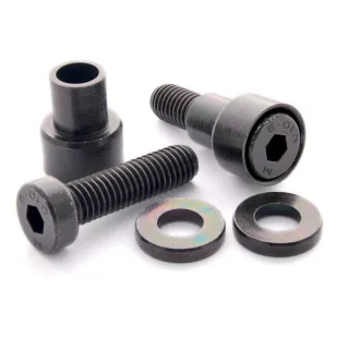 Montagekit für ValterMoto Ständeraufnahmen / Bobbins für Kawasaki Z 800 Bj.2013-2016