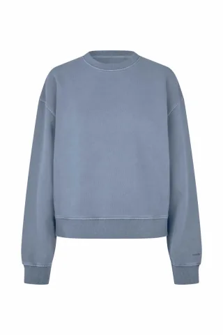samsøe & samsøe - Sweatshirt - Savan blau - Gr. - XS