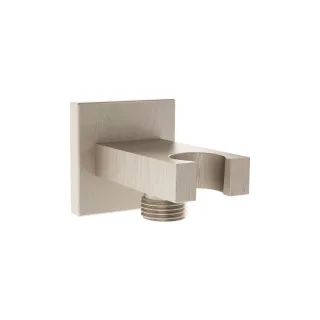 VitrA Universal Square Wandanschlussbogen mit Abgang G 1/2" und integrierter gebürstet,A4523334 A4523334