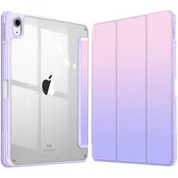 Fintie Tablet-Hülle für iPad 11 Generation 11 Zoll 2025 (A16), iPad 10 Generation 2022 10.9 Zoll, mit Stifthalter, Stoßfeste Hybrid Hülle mit transparenter Hartschale