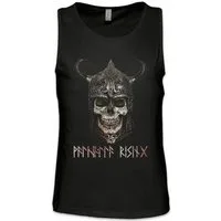 Urban Backwoods Tanktop Viking Skull I Ärmelloses T-Shirt Wikinger Schädel Runen Vikings Runes Walhalla Odin Thor Norse