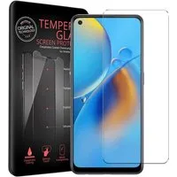 CoolGadget Schutzfolie Panzerfolie für OPPO A74 4G, (9H Härtegrad, 2x Schutzglas, 1xReinigungset), Displayfolie Panzer Schutzfolie 2 Stück für OPPO A74 4G Glas Folie