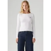 Levi's® Langarmshirt HAYES LS TEE in Ripp-Optik