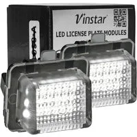 Vinstar KFZ-Ersatzleuchte LED Kennzeichenbeleuchtung E-geprüft für Mercedes Benz, Mercedes Benz W204 W212 W216 W221 W207 C207