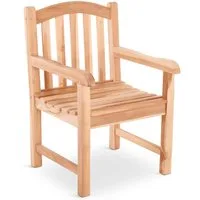 Raburg Gartenstuhl Teak-Holz-Sessel, wetterfestes Teak, Lana XL, langlebig, leicht & robust, UV-beständig & pflegeleicht