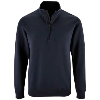SOLS - "Stan" Pullover Stehkragen für Herren (Dunkelblau)