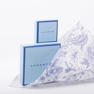 Luxenter Sharam Ohrringe in Silberoptik