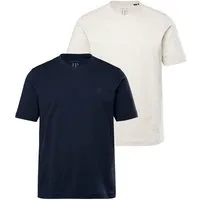 JP1880 T-Shirt T-Shirts Basic 2er-Pack V-Ausschnitt Halbarm (2-tlg)