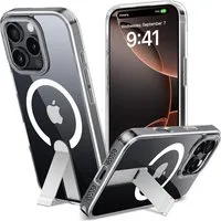 CoolGadget Handyhülle für Apple iPhone 14 Pro Max 6,7 Zoll, TPU Schutz Hülle Metall Ständer aufklappbar Hülle für Magsafe Zubehör