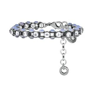 konplott - Armband - Neon Lights weiß