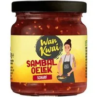 Wan Kwai Saucen, Wan Kwai Sambal Oelek mit scharfen Pfeffer und süßem Geschmack 200g