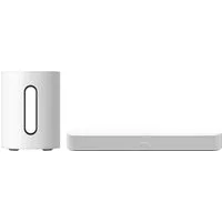 Sonos Heimkinosystem Set: Beam 2 + Sub Mini (100 W, LAN (Ethernet), WLAN, Hi-Res Audio)