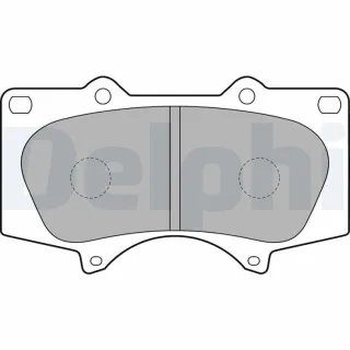 Delphi Bremsbel?ge vorne Mitsubishi Pajero Toyota 4 Fj Fortuner Hilux Land