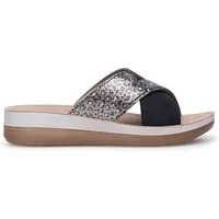 INBLU Pantoletten FT000013 Schwarz Pantolette