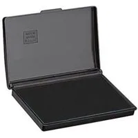 TRODAT trodat Stempelkissen schwarz 11,0 x 7,0 cm Stempelkissen (Packung, 1-tlg., Ideal für saubere Abdrucke mit Polymer- und Gummistempeln)