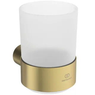 Ideal Standard Mundglas Conca, rund, Brushed Gold T4505A2