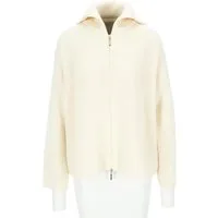 halsüberkopf Accessoires Strickjacke Troyer Strickjacke mit Zipper mit Wolle