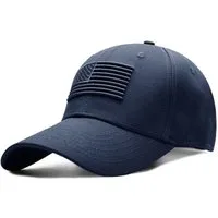 Sporty Baseball Cap U.S.A. Flag Fahne USA Basic Retro Amerika Baseballcap mit Belüftungslöchern