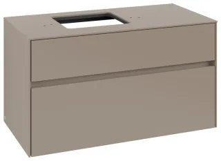Villeroy & Boch Waschtischunterschrank Collaro C126B0 1000x548x500mm m. Bel. 2 Ausz. Waschtisch li T C126B0VM