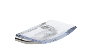 Koh-i-Noor TRATTO gebürsteter Edelstahl, Wandseifenschale, 7117S, gebürsteter Edelstahl 7117S