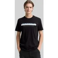 TOM TAILOR Denim T-Shirt T-Shirt (im Einserpack) T-Shirt mit Logo-Print