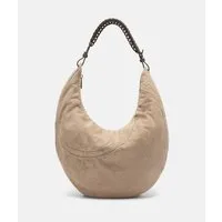 Liebeskind Berlin Schultertasche Denim Luna Hobo M, Geräumige Hobo-Bag aus Denim