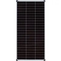 enjoy solar Solarmodul Klassisch Monokristallin Perc 36V/100W-200W, Monokristallin PERC, (Hohe Betriebsspannung von 36V, perfekt für 24V Systeme), Aufbau mit 166mm, 9-Busbars Monokristalline PERC-Zellen