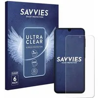Savvies Displayschutzfolie Schutzfolie für Samsung Galaxy A16 4G, 6 Stück, Displayschutz Schutz Folie Klar Transparent