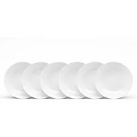 van Well Speiseteller Malmö, Teller 27 cm, 6 Stück, (6 St), Teller Set, Steingut, spülmaschinen-/mikrowellengeeignet