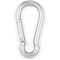 SO-TECH® Karabiner Karabinerhaken 50 x 5 bis 120 x 11 mm Edelstahl AISI 316 (V4, (2 St), Edelstahl AISI 316 (V4A)
