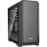SILENT BASE 601 Window Black, Tower-Gehäuse schwarz, Tempered Glass