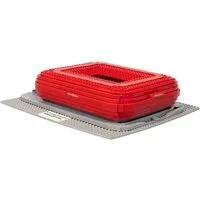 FC Bayern München Spiel FC Bayern München Klemmbausteine Arena großes Set (Rot)