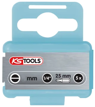 KS Tools 1/4" EDELSTAHL Bit Schlitz - 910.2238