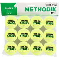 Tennis-Point Tennisball Stage-1 - 12 Tennisbälle - Play and Stay Ball - (12er Beutel)