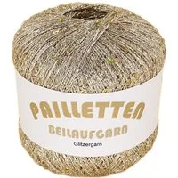 NOGA EFFEKTGARN GmbH Pailletten Beilaufgarn auf 25 Gramm Knäuel Effektgarn