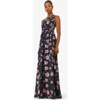 Kraimod Abendkleid mit raffinierter Faltenoptik