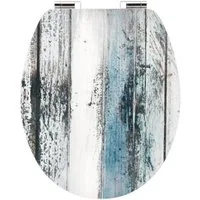 CORNAT WC-Sitz Elegante Acryl-Oberfläche - Hochwertiger Holzkern, Absenkautomatik & Schnellbefestigung - Komfortables Sitzgefühl