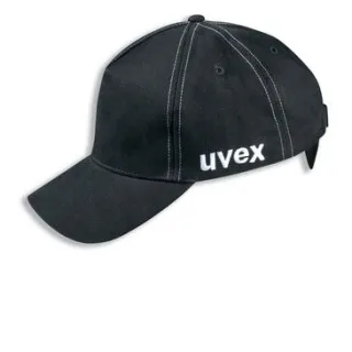 uvex Anstoßkappe u-cap sport mit kurzem Schirm und Mesh-Innenausstattung schwarz 55 cm - 59 cm - 9794423
