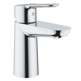 Grohe Start Edge Waschtischarmatur S-Size 23580000 mit Push-open Ablaufgarnitur, chrom