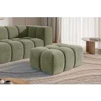 homsy by Ana Johnson Polsterhocker BOUBELLE Sitzhocker mit Steppung, Bubble-Optik, Maße B/T/H: 97/67/42cm, erstklassige Verarbeitung, hoher Sitzkomfort und modernes Design