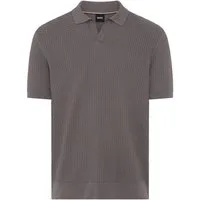 BOSS Kurzarmpullover H-Natalo mit Polokragen, regular fit