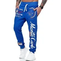 L.gonline Jogginghose Herren Jogginghose, Freizeithose, Sporthose, Monte Carlo 592 (Sweatpants, 1-tlg., im modischem Design) Fitness Freizeit Casual