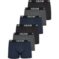ADAM JEANS Boxershorts Herren Boxershorts aus extra weicher 100% Baumwolle Trunks Men Boxer-1 (6-St., 2er Set, 6er Set, 8er Set, 10er Set, 12er Set) Boxershorts Herren Boxer Shorts Männer Unterhosen Trunks Underwear