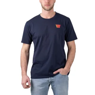 Wood Wood Ace Badge Logo Tee