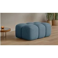 OTTO home Polsterhocker KALLIE Sitzhocker, Bubble-Optik, Maße B/T/H: 90/60/44 cm, moderne Steppung, hoher Sitzkomfort und modernes Design