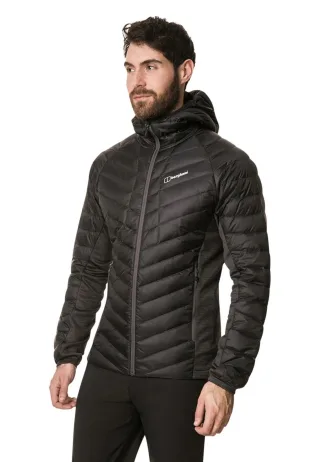 Berghaus Herren Tephra STR Reflct DWN Jacke in schwarz