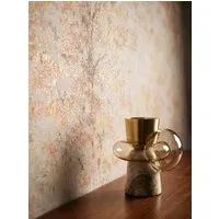 Newroom Vliestapete Jelmira Beige Grau Tapete Vliestapete Blumen, Floral, Blumenranke, strukturiert, Mustertapete