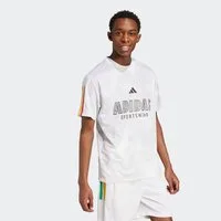 adidas Sportswear T-Shirt HOUSE OF TIRO NATIONS PACK sportlicher Schnitt, kurze Ärmel, mit Grafik und Allover-Print